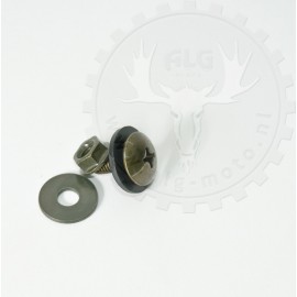 Screw and nut for plasticparts