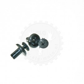 Set of two platic screws